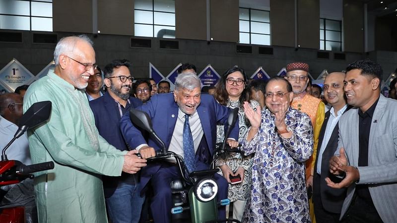 Planning minister MA Mannan attends the industrial fair ‘ATS Expo’