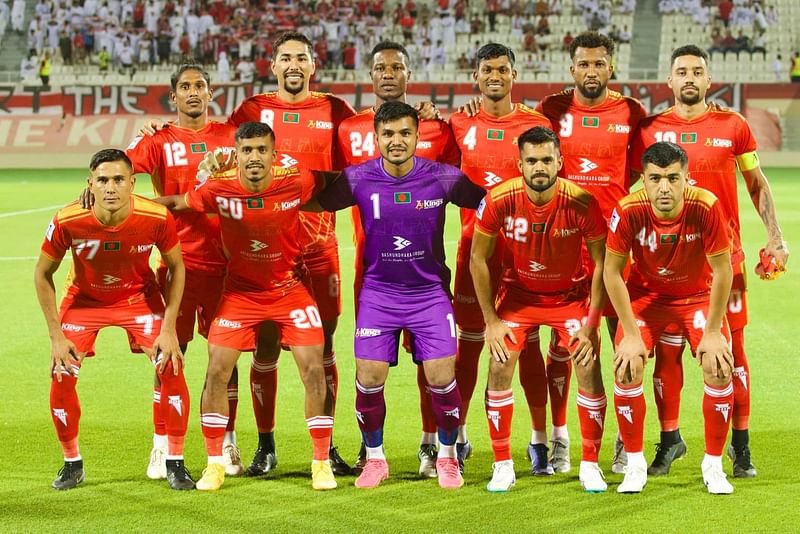 Bashundhara Kings took on Sharjah FC in the preliminary match of the AFC Champions League in Sharjah, UAE on 16 August 2023