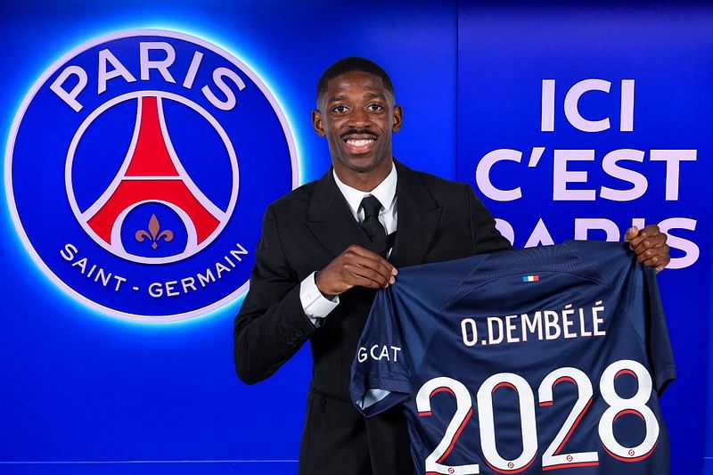 PSG's latest signing Ousmane Dembele