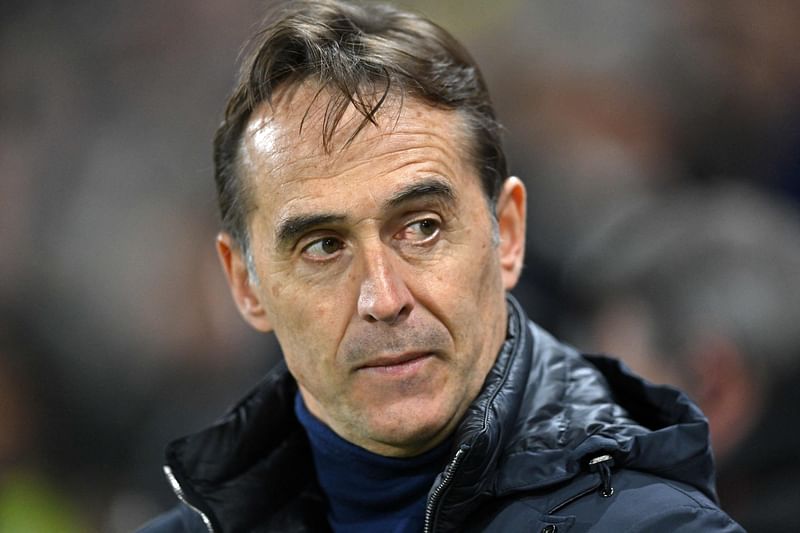 Former Wolverhampton Wanderers' head coach Julen Lopetegui