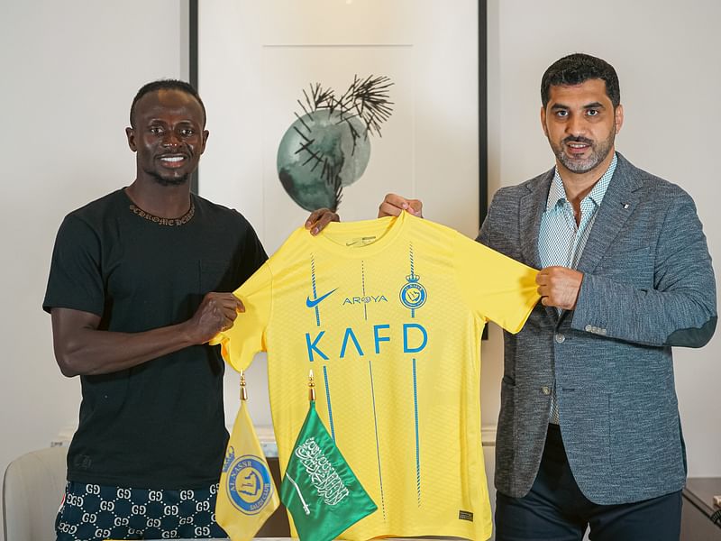 Senegalese footballer Sadio Mane has signed with Saudi club Al-Nassr