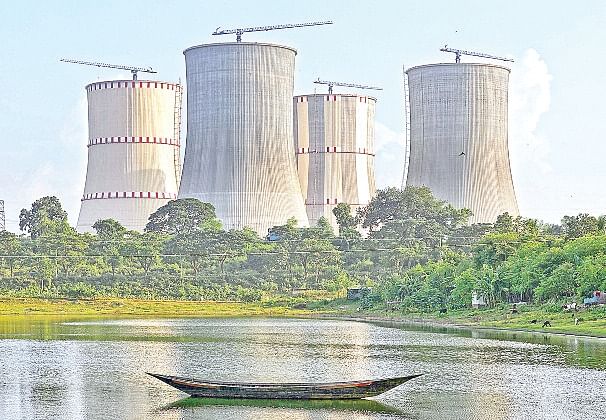 Rooppur Nuclear Power Plant, one of the mega projects  built with foreign borrowings