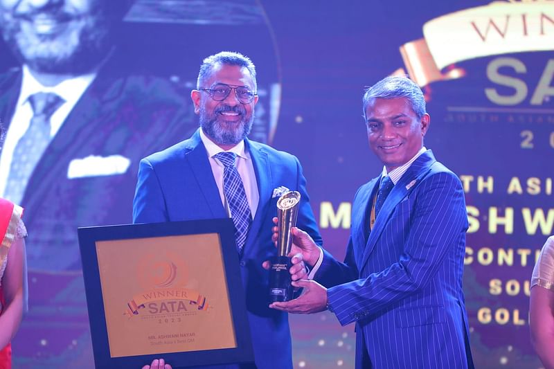 InterContinental Dhaka and its general manager Ashwani Nayar won the South Asian Travel Awards (SATA) 2023