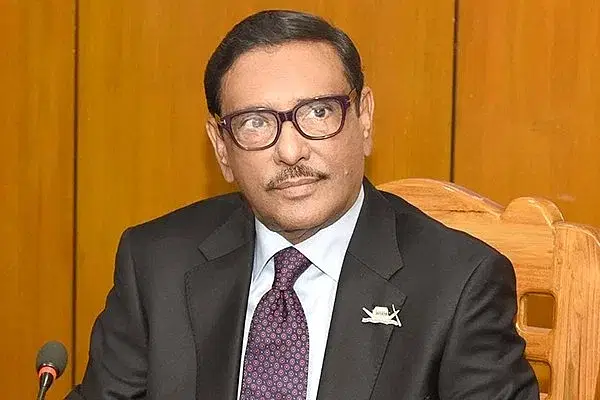 Awami League general secretary Obaidul Quader