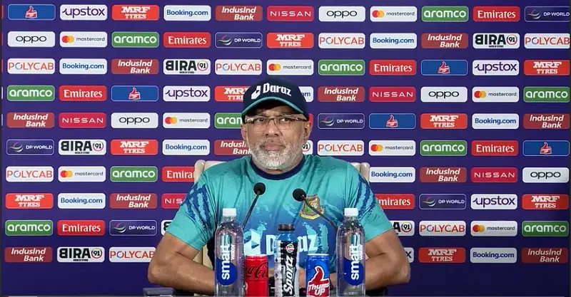 Bangladesh head coach Chandika Hathurusinghe