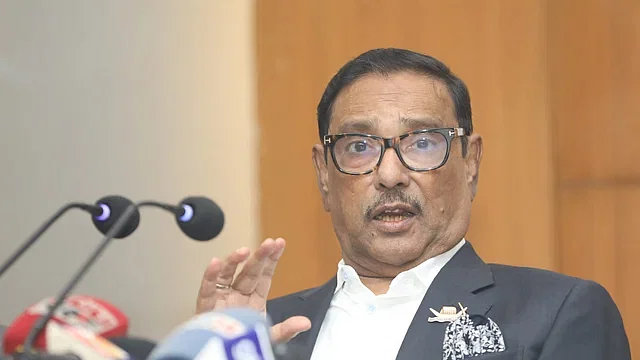 Awami League general secretary Obaidul Quader