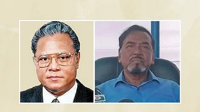 BNP vice chairmen Altaf Hossain Chowdhury and Major (retd) Hafiz Uddin Ahmed