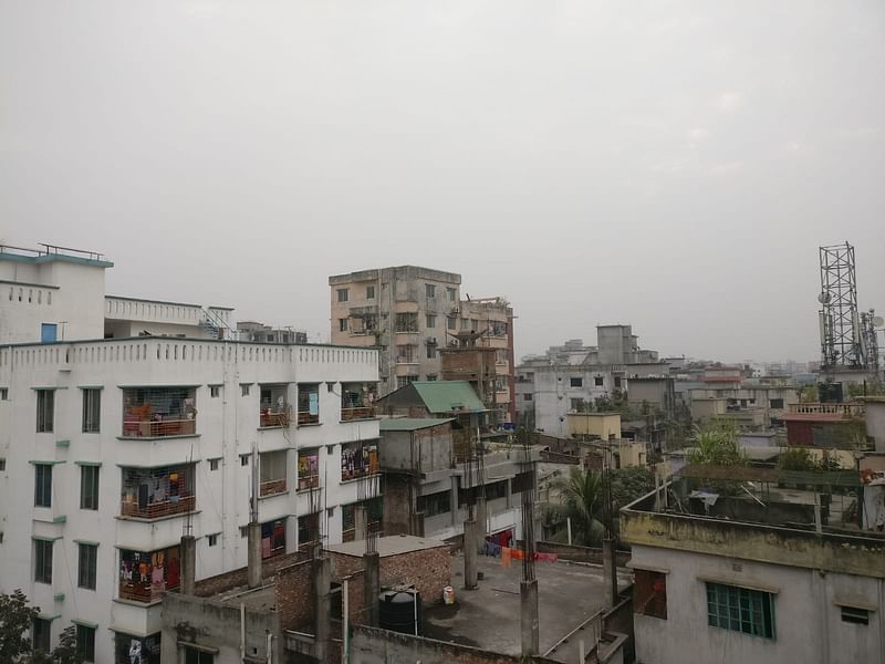 Buildings in Dhaka city