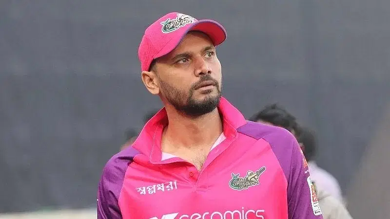 Sylhet Strikers captain Mashrafe Bin Mortaza