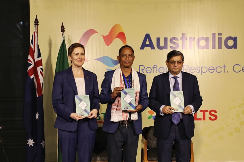 A glimpse of the book launching event at Australian High Commission in Dhaka on 13 February, 2024.