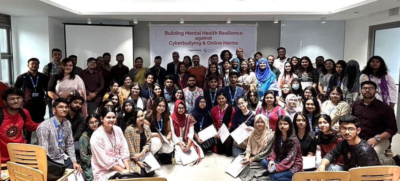 Bangladesh Computer Council (BCC) of the ICT Division and the United Nations Development Programme (UNDP) jointly organised a three-day training workshop titled 'Building Mental Health Resilience Against Cyberbullying and Online Harms' at BRAC University in Dhaka, supported by the National Mental Health Institute.