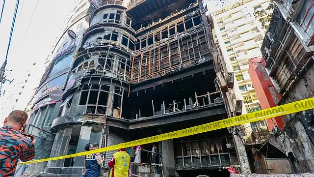 The seven-storey building was gutted in the fire on 29 Febrary, 2024.