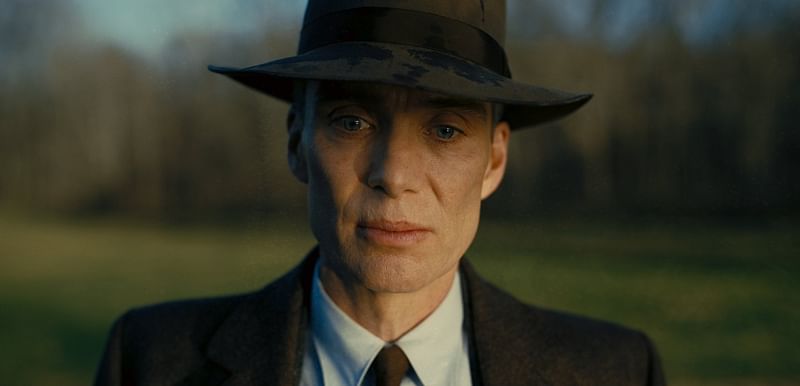 Cillian Murphy in a scene of the film 'Oppenheimer'.