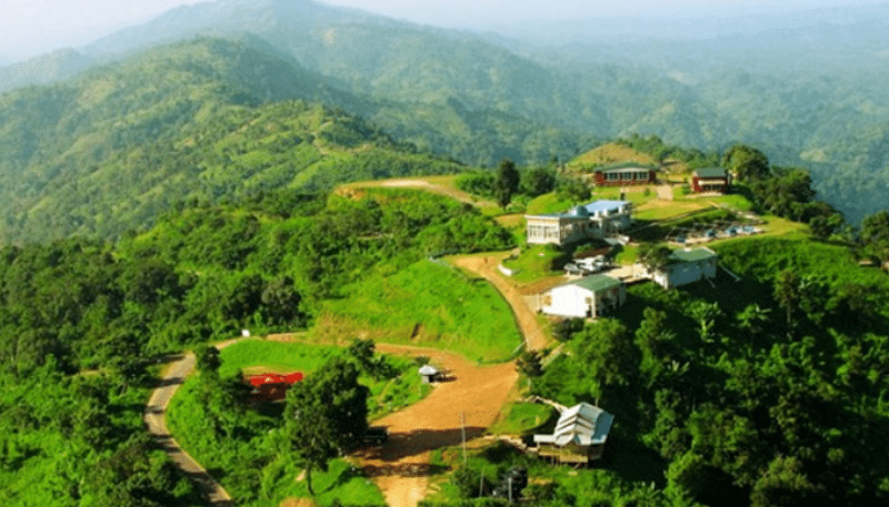 A tourist spot in Bandarban