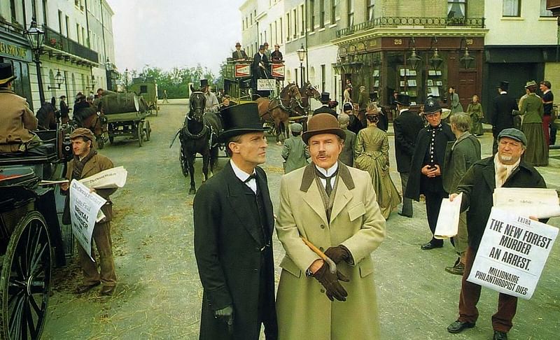 Jeremy Brett as Sherlock Holmes