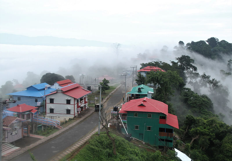 Picturesque Sajek Valley in Rangamati