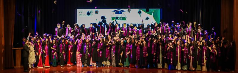 DPS STS School Dhaka recently hosted the graduation ceremony for the class of 2024