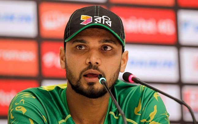 Former Bangladesh captain Mashrafe Bin Mortaza