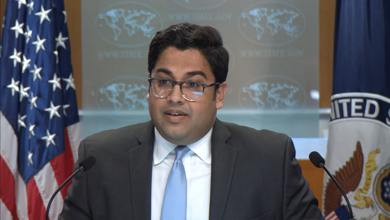 Vedant Patel, principal deputy spokesperson of the US State Department