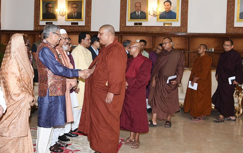 A reception was held at Bangabhaban marking the Buddha Purnima, with participation of over 1,000 numerous guests.