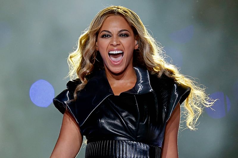 Singer Beyonce performs during the Pepsi Super Bowl XLVII Halftime Show at the Mercedes-Benz Superdome on 3 February, 2013 in New Orleans, Louisiana.