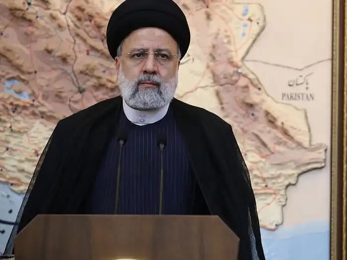 Iranian president Ebrahim Raisi