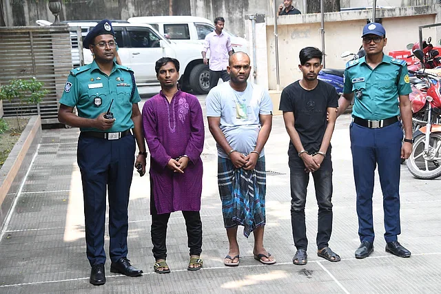 Three of the accused arrested by police