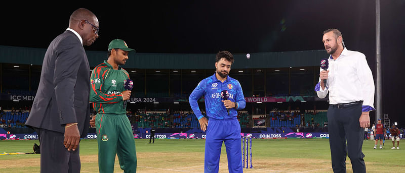 Afghanistan have won the toss in the 2024 ICC T20 World Cup’s final super eight match at the Arnos Vale Ground in St Vincent.