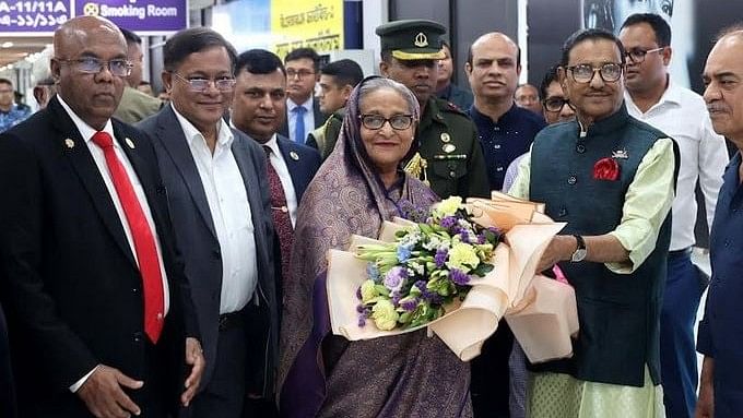 Prime Minister Sheikh Hasina returns home from New Delhi Monday night