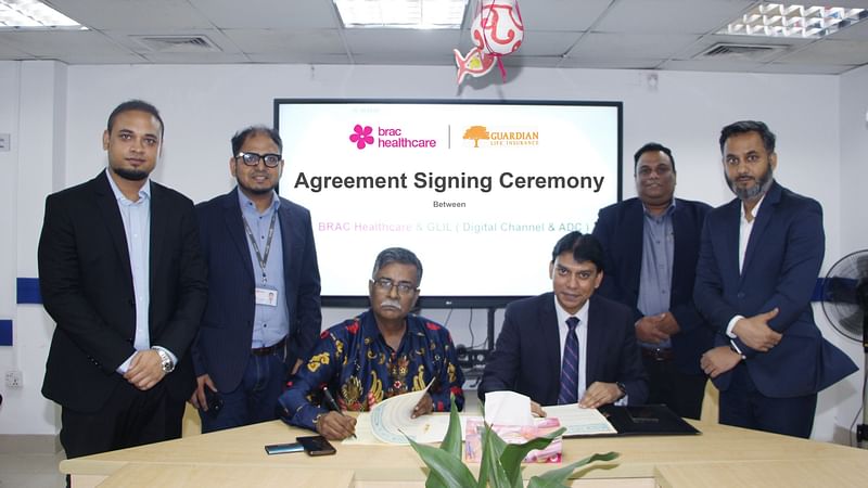 Guardian Life Insurance Limited has recently signed a strategic partnership agreement with BRAC Healthcare to address this problem and make the process of buying insurance policies and related services easier