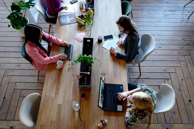 According to a recent study working at a busy coffee shop may be healthier than working in a quiet office.