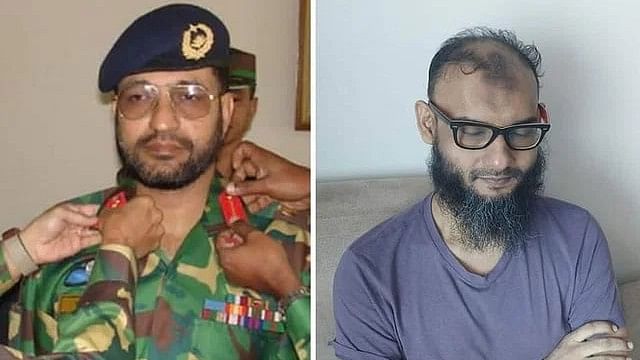 Brigadier General (suspended) Abdullahil Amaan Azmi and lawyer Ahmad Bin Kashem Arman.