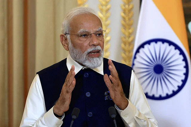 Indian prime minister Narendra Modi