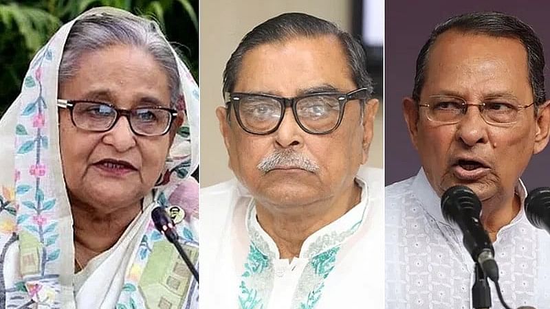 SHeikh Hasina, Rashed Khan Menon and Hasanul Haque Inu