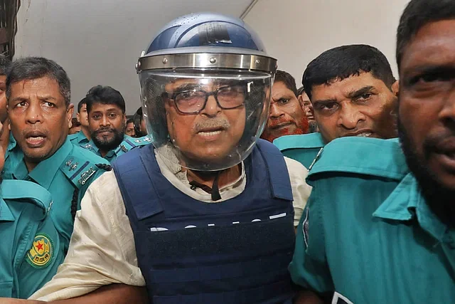 Rashed Khan Menon at CMM court in Dhaka on 23 August, 2024.