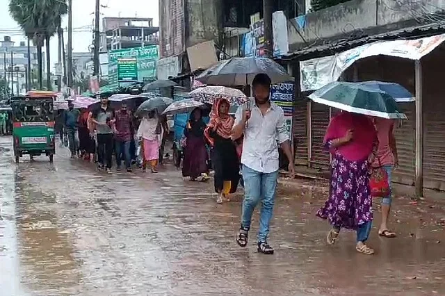 Most of the factories that were closed in Savar and Ashulia, Dhaka, have been reopened today, Saturday. Workers are heading to factories in the Jamgora area of Ashulia on Saturday morning.