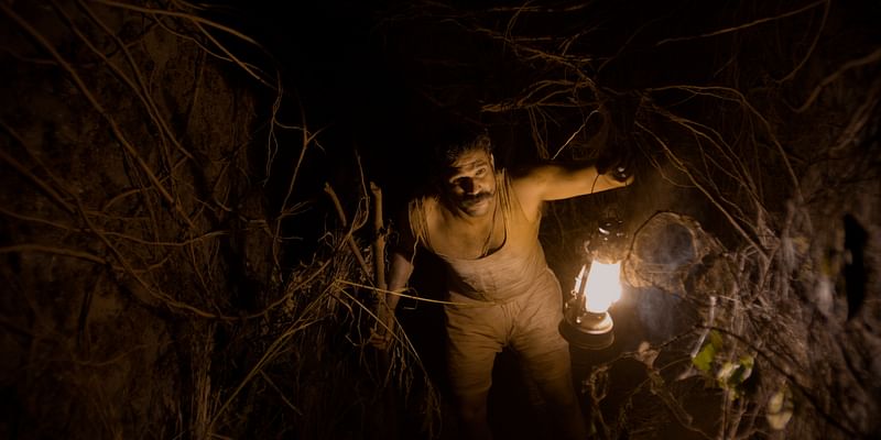 Sohum Shah in a scene of the film 'Tumbbad'.