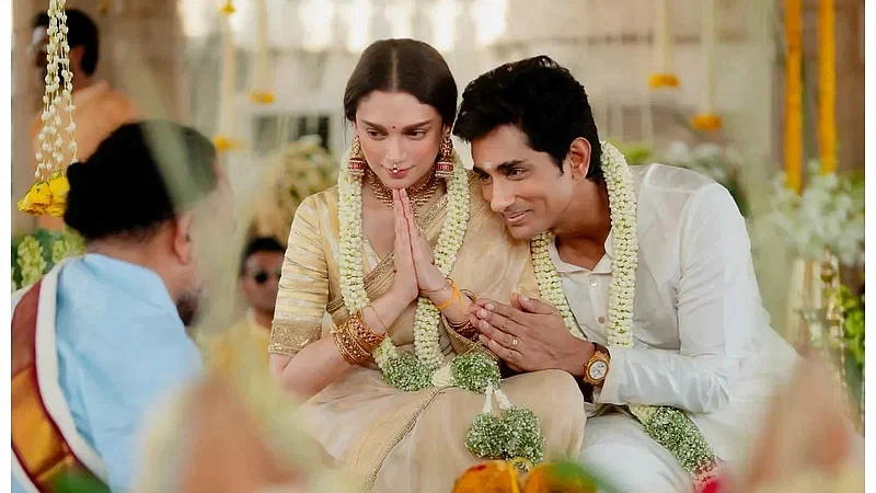 Aditi Rao Hydari and Siddharth