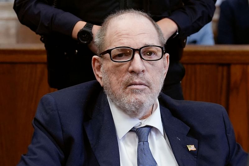 Disgraced US film producer Harvey Weinstein attends a court hearing at the Manhattan Criminal Court in New York on 18 September, 2024. Weinstein pleaded not guilty on 18 September to a new sex crime charge.