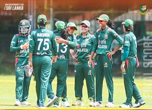 The Bangladesh Women’s A team took the five-match T20 series against Sri Lanka A team by 4-1 after beating the hosts by eight wickets at Colts Cricket Ground in Colombo yesterday, Thursday.