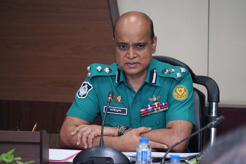 Dhaka Metropolitan Police (DMP) Commissioner Md Mainul Hassan