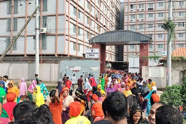 Workers in Gazipur have blocked the highway, demanding job reinstatement and new recruitment