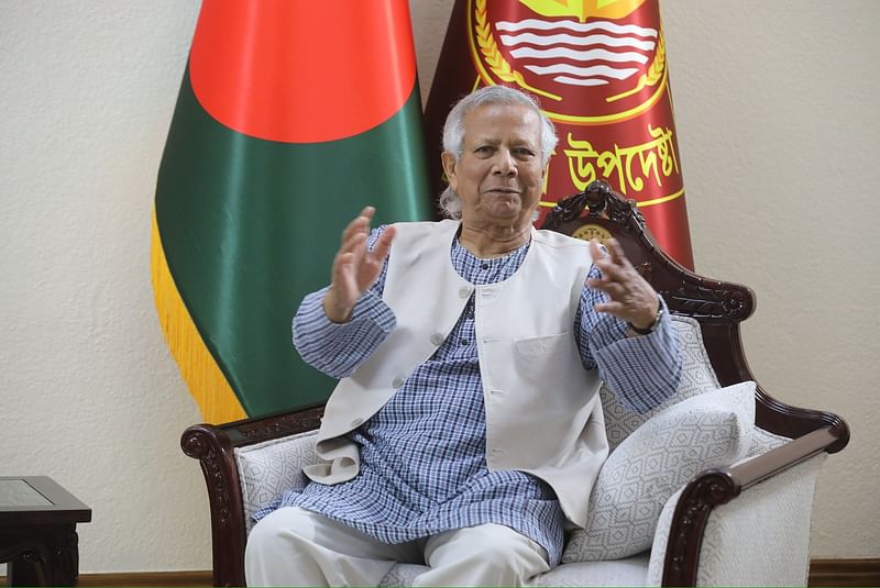 Chief adviser Dr Muhammad Yunus spoke at length on people's dreams for a new Bangladesh in an exclusive interview with Prothom Alo