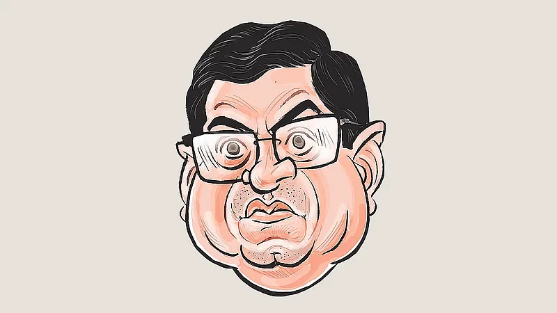 Caricature of Sheikh Fazle Noor Taposh