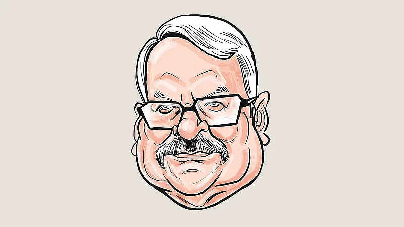 Caricature of Shamsul Haque