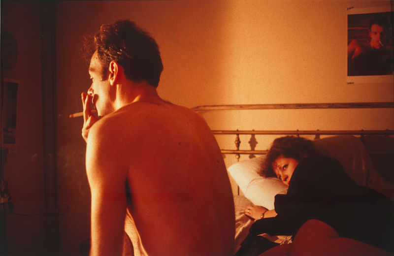 Photographer: Nan Goldin. Nan and Brian in Bed, New York City. 1983.