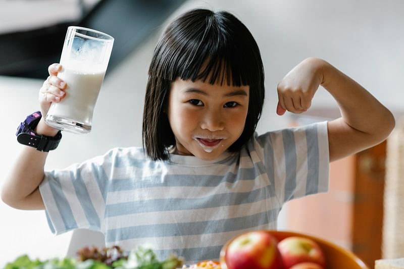 Cow’s milk is an important source of calcium and vitamin D