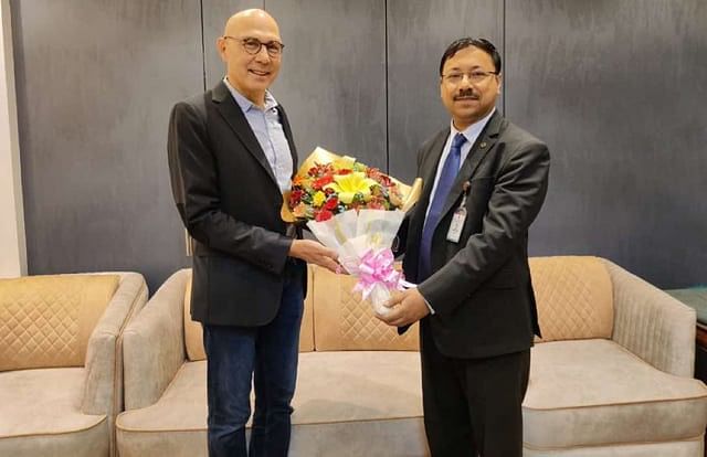 Foreign ministry's director general of UN wing Toufique Hasan received UN High Commissioner for Human Rights Volker Turk at Hazrat Shahjalal International Airport (HSIA) on 29 October