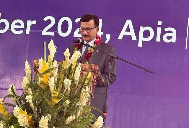 Foreign affairs adviser Md Touhid Hossain at the 27th Commonwealth Heads of Government Meeting (CHOGM-2024), held in Apia, Samoa