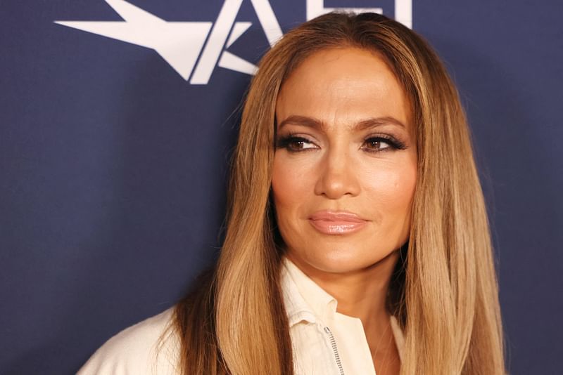 US actress and singer Jennifer Lopez attends "Unstoppable" photo call during AFI Fest at the TCL Chinese Six Theatres in Hollywood on 26 October, 2024.